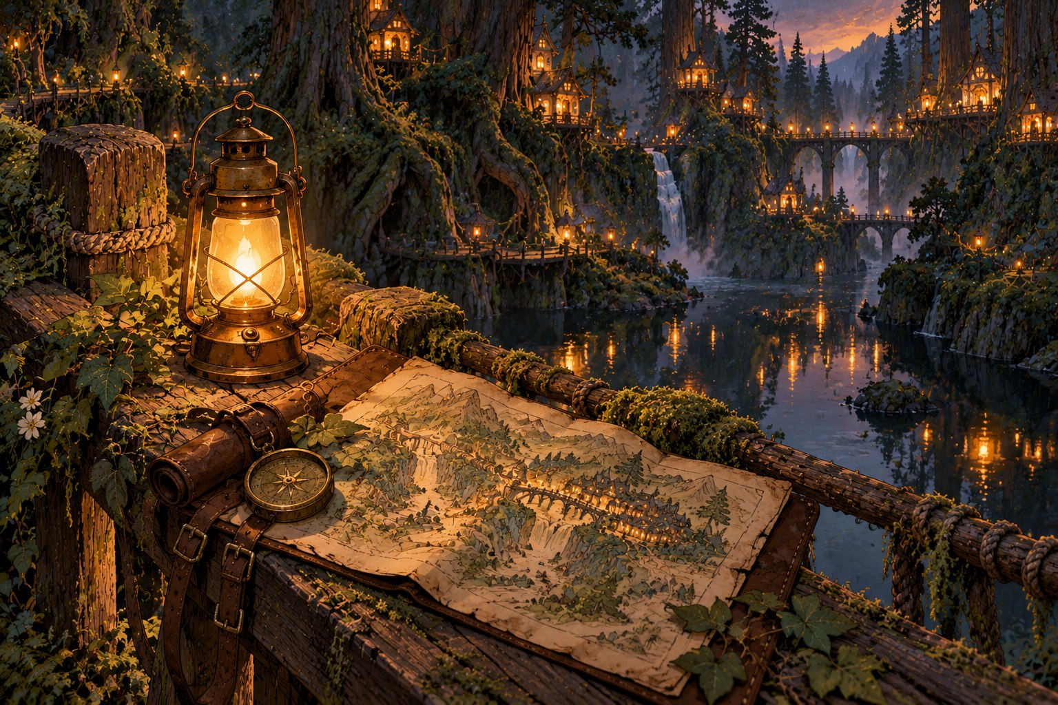 The bridge that remembers concept scene